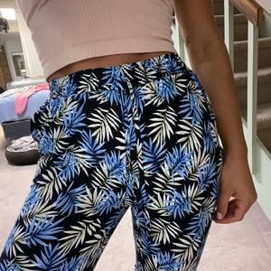 Palm tree pants
